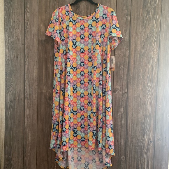 LuLaRoe Dresses & Skirts - NWT Lularoe Carly Mickey Disney XL
